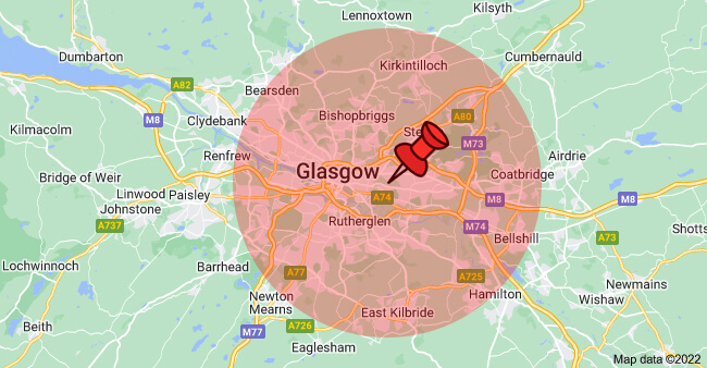 Quick to book and ready to collect in Glasgow